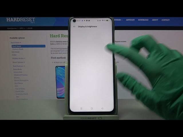 Video thumbnail for How to Change Screen Refresh Rate in OPPO A74 5G - Adjust Motion Smoothness
