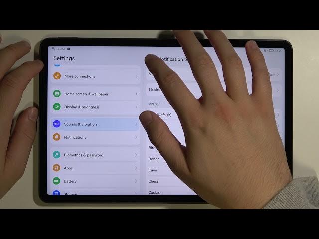 Video thumbnail for How to Find and Manage Sound Settings on HUAWEI MATEPAD 11 – Sound Options
