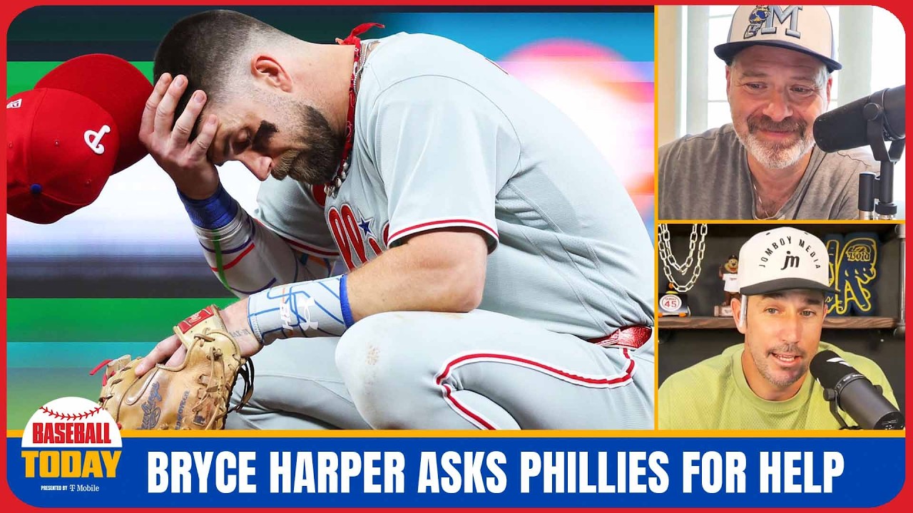 Video thumbnail for Bryce Harper is asking for help but will he get it? | Baseball Today