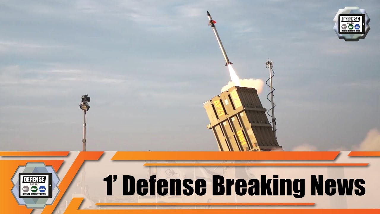 Video thumbnail for Israel completes flight tests of upgraded Iron Dome air defense missile system Rafael industry