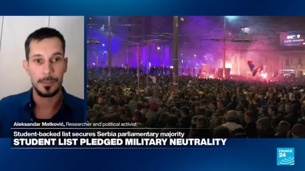 Video thumbnail for Serbian student movement eyes power after election triumph
