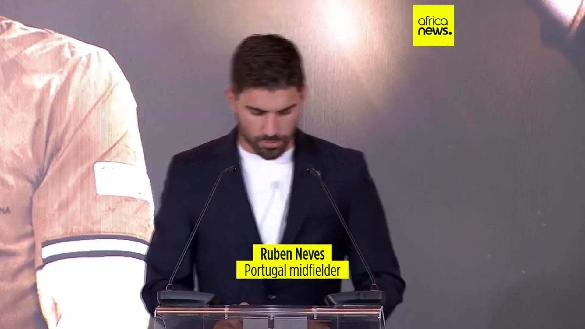 'Video thumbnail for Portuguese team pays emotional tribute to Diogo Jota'