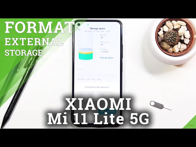 Video thumbnail for How to Format SD Card in XIAOMI Mi 11 Lite – Clear External Storage