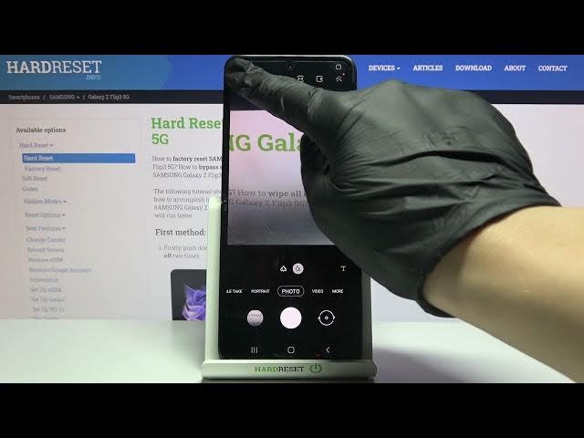 Video thumbnail for How to Turn On / Off Front Camera Mirroring Effect on Samsung Galaxy Z Flip3