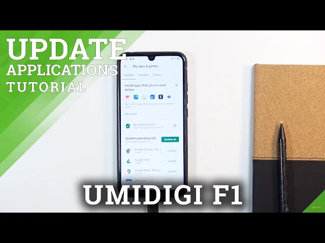 Video thumbnail for How to Update Apps in UMIDIGI F1 – Download Latest App Version