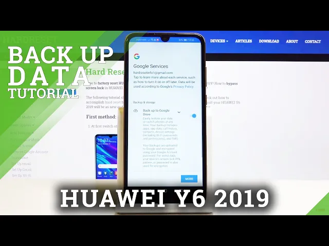 Video thumbnail for How to Enable Google Backup in Huawei Y6 2019 - Add Google Protection Method