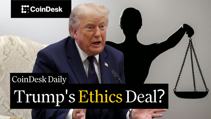 Video thumbnail for Clarity Act odds jump to 42% after reported Trump ethics deal