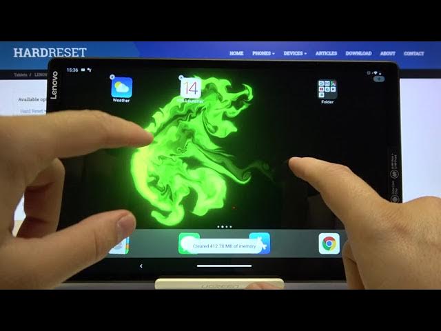 Video thumbnail for How to Use Live Wallpaper Magic Fluid in LENOVO Tab M10