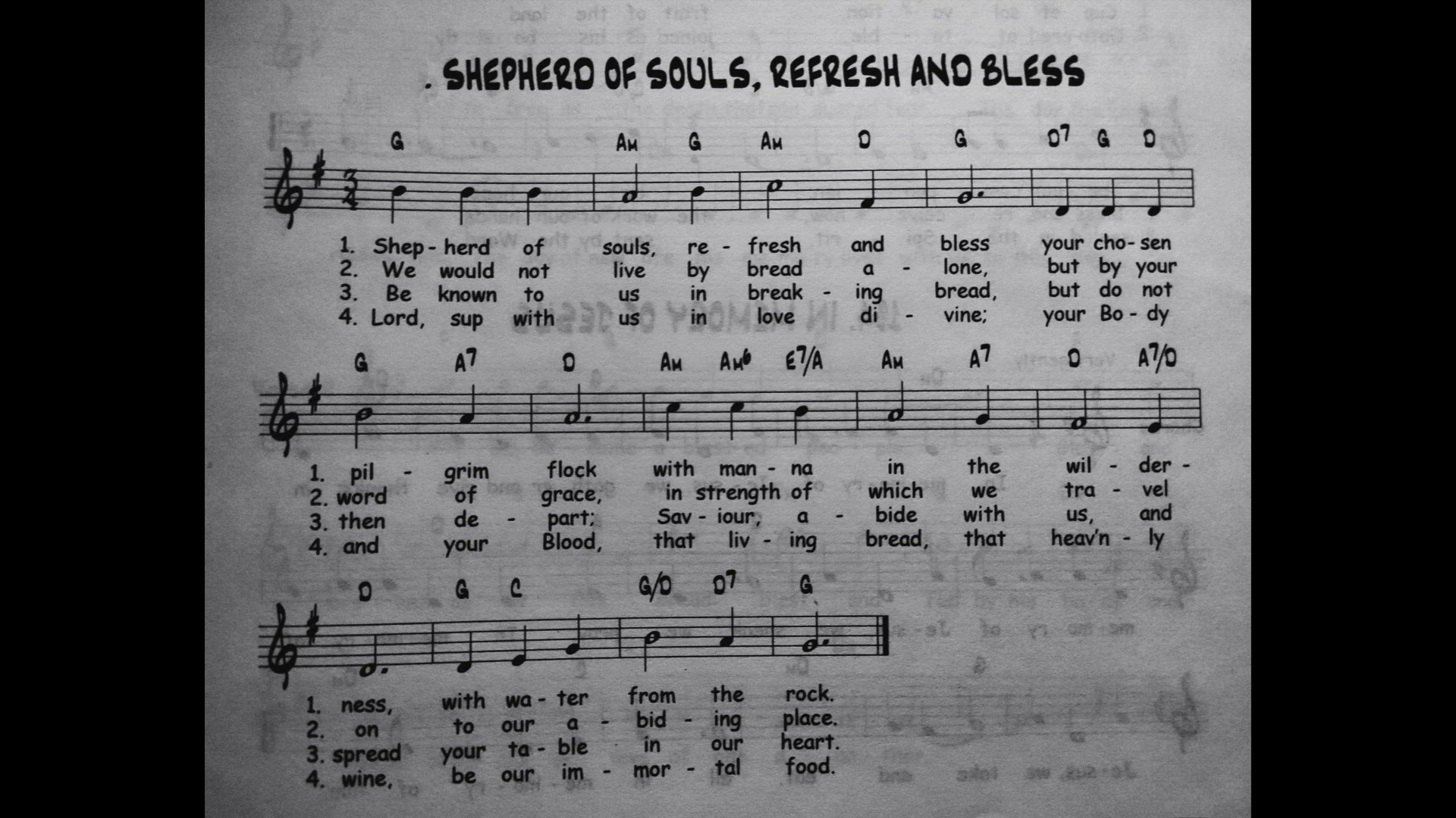 'Video thumbnail for Shepherd of Souls - Catholic Mass Song Sheet Music'