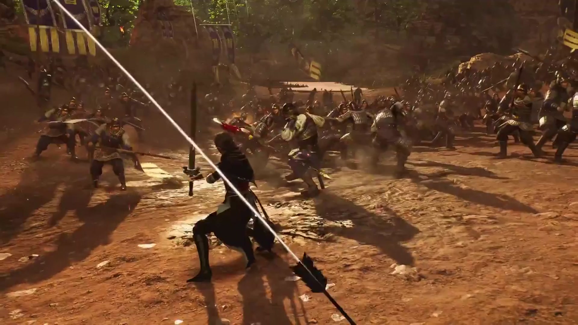 'Video thumbnail for Dynasty Warriors Origins: Visions of Four Heroes - Official Reveal Trailer | State of Play'