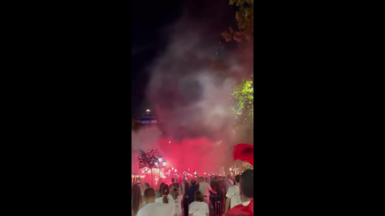 Video thumbnail for Albania: Thousands Rally In Largest Protest Yet Against Kushner Resort.