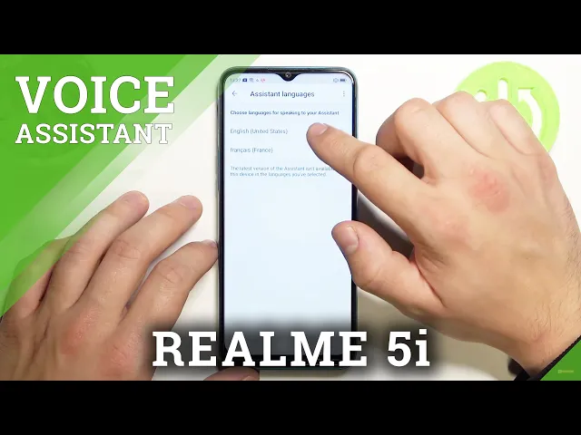 Video thumbnail for How to Pick Language for Google Assistant in Realme 5i - Change Voice Assistant Language