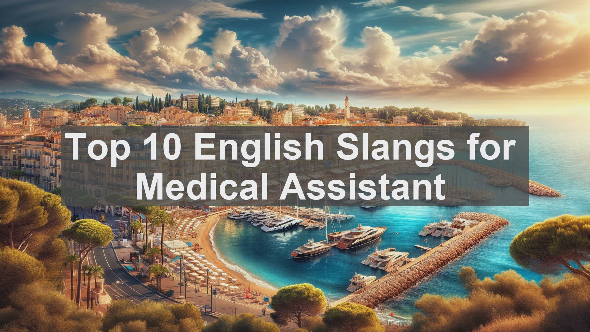 'Video thumbnail for Top 10 English Slangs for Medical Assistant'