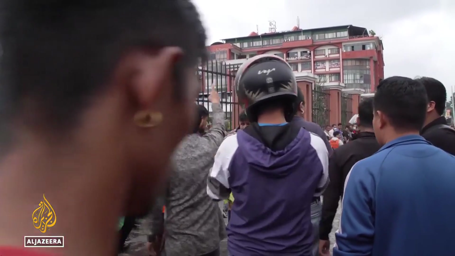 'Video thumbnail for Nepal under curfew after deadly protests force PM’s resignation'