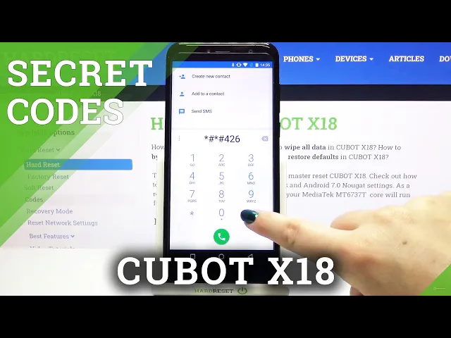 Video thumbnail for Secret Codes CUBOT X18 –Hidden Modes / Test Menu