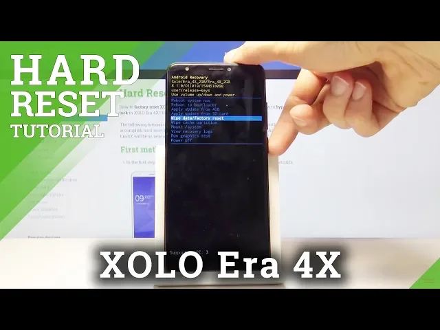 Video thumbnail for How to Hard Reset XOLO Era 4X – Wipe Data / Screen Lock Bypass