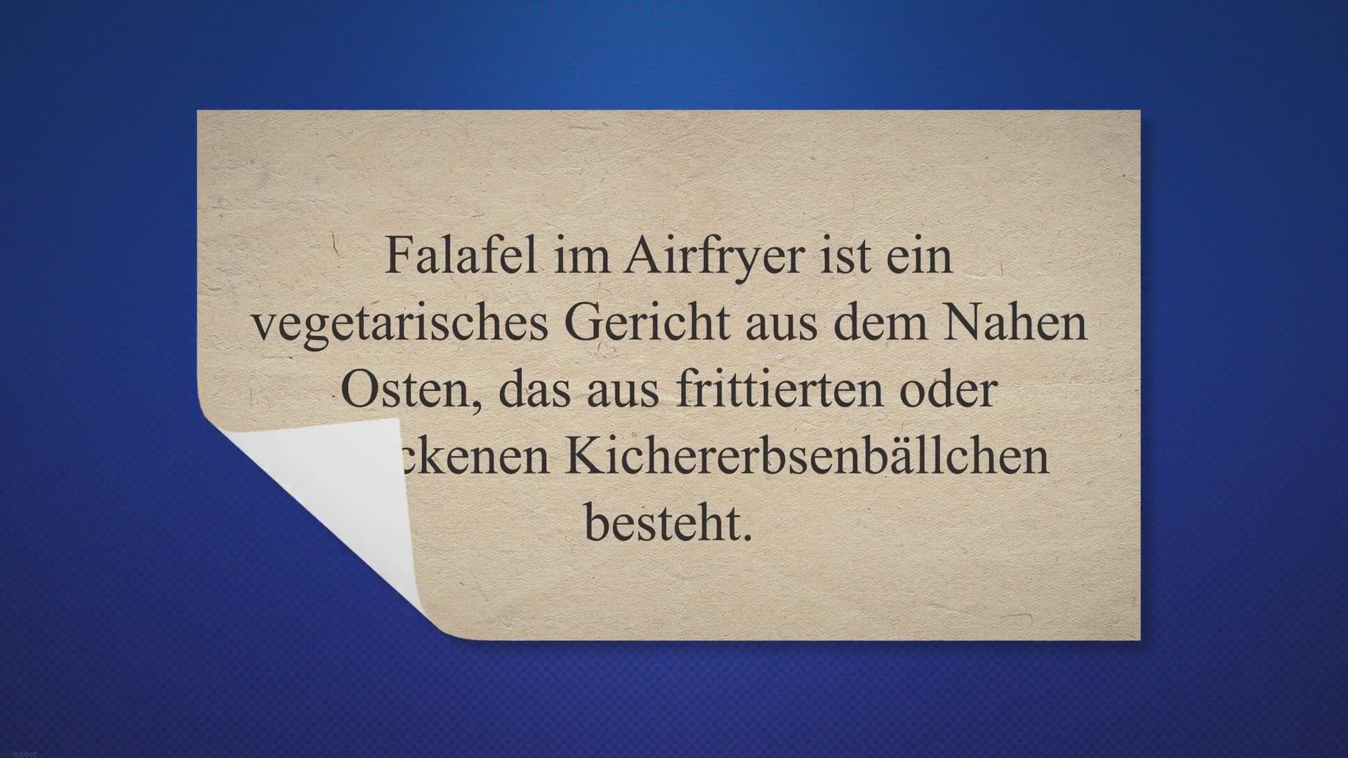 Video thumbnail for Falafel im Airfryer