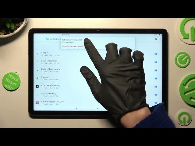 Video thumbnail for How to Turn On/Off App Notifications on LENOVO Tab P10 Plus? - Personalize Notifications