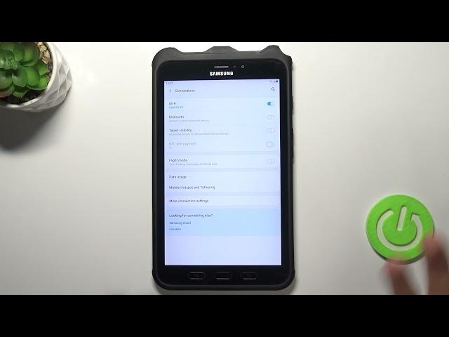 Video thumbnail for How to Enable NFC on SAMSUNG Galaxy Tab Active2 - Disable NFC