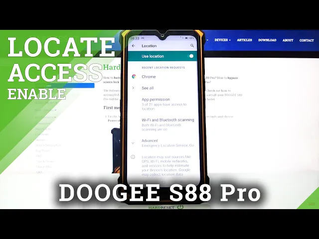 Video thumbnail for How to Disable Location Mode – Turn On Geolocation on DOOGEE S88 Pro