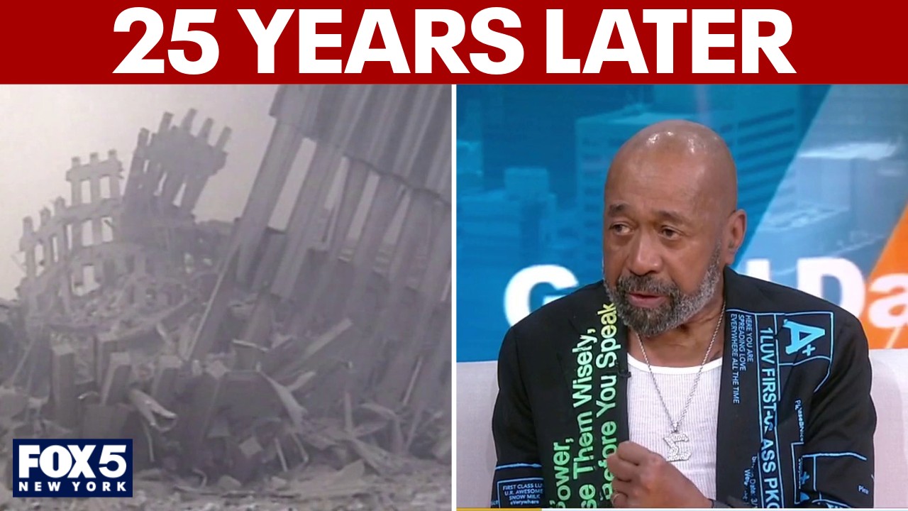 Video thumbnail for Ben Vereen reflects on 9/11 Ground Zero volunteer effort 25 years later
