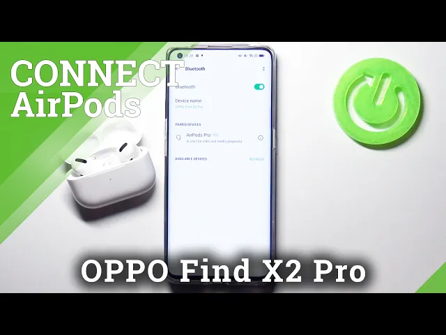 Video thumbnail for How to Connect AirPods With OPPO Find X2 Pro– Turn On Bluetooth