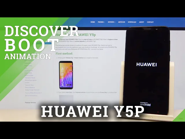 Video thumbnail for How Intro Animation Looks Like in Huawei Y5P – Discover Boot Animation