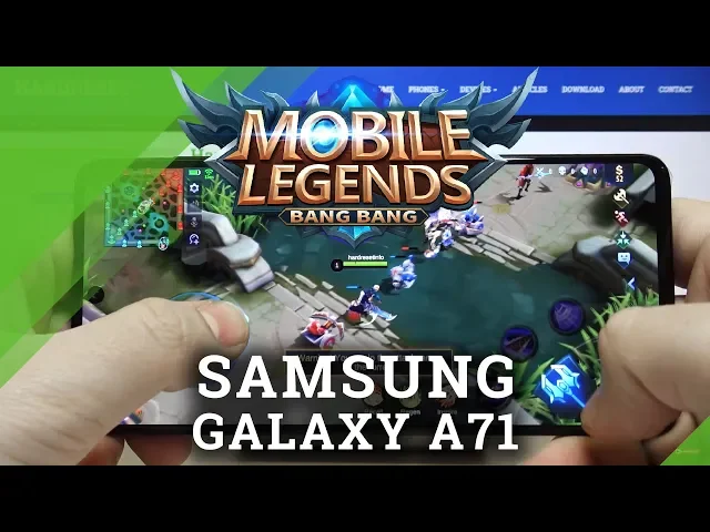 Video thumbnail for Mobile Legends on Samsung Galaxy A71 – Quality Checkup