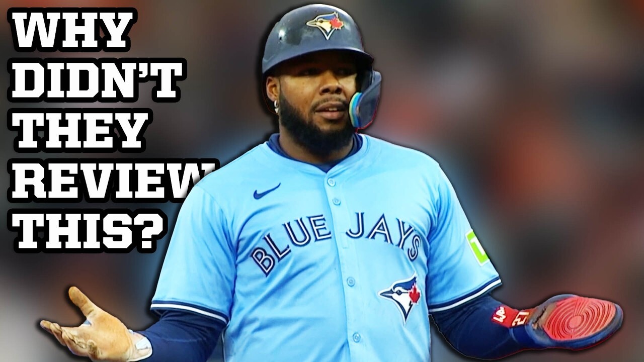 Video thumbnail for Blue Jays coaches should have challenged instead of lecturing Vladimir Guerrero Jr., a breakdown