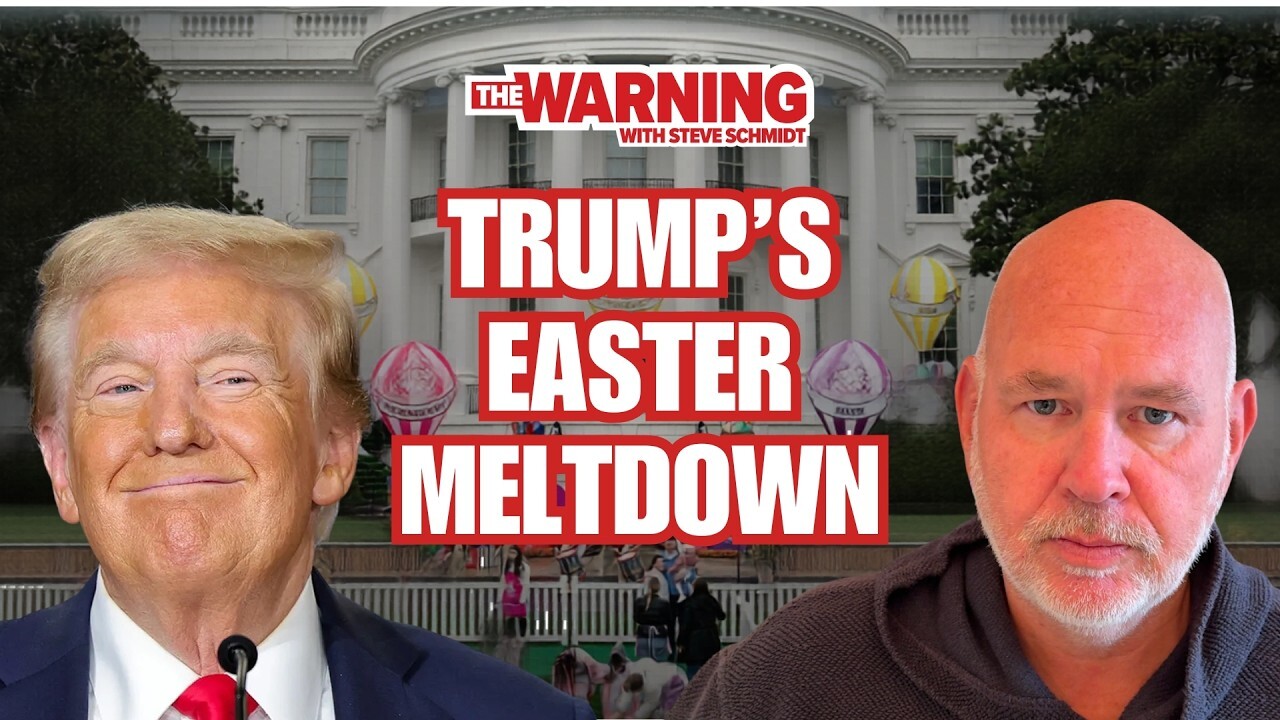 Video thumbnail for Steve Schmidt: Trump Disgraced Easter and Himself