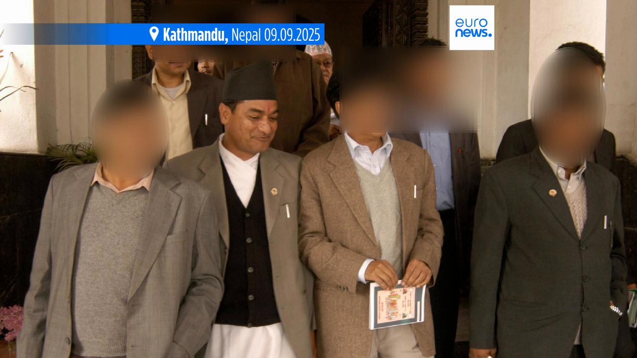 Video thumbnail for Nepal arrests former prime minister and home minister over deadly 'Gen Z protests' crackdown