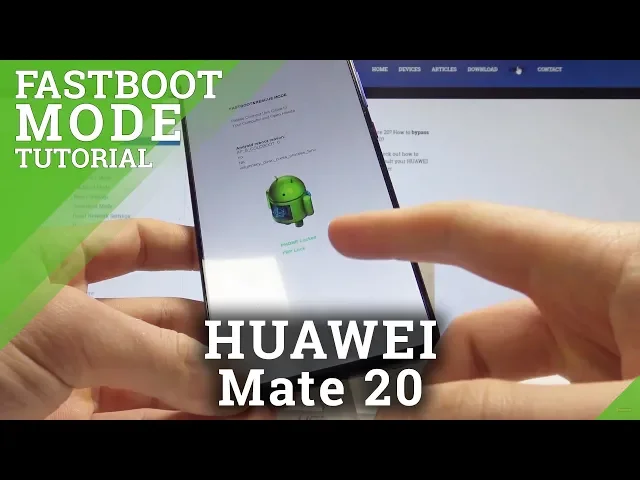 Video thumbnail for How to Boot into Fastboot & Rescue Mode on HUAWEI Mate 20 - EMUI Fastboot Mode