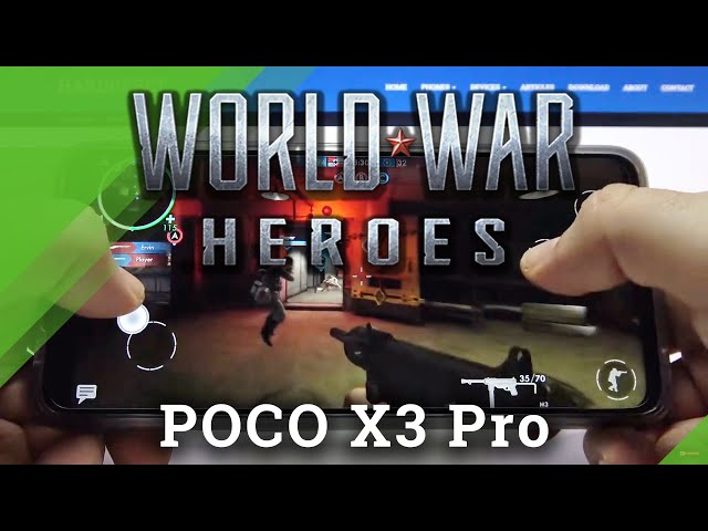 Video thumbnail for World War Heroes: Pixel FPS gameplay on XIAOMI Poco X3 Pro - Device Test