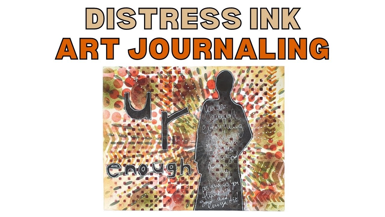 Video thumbnail for Distress Inks Art Journaling