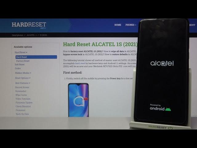 Video thumbnail for ALCATEL 1S 2021 Boot Animation | Default Welcome Logo & Sound