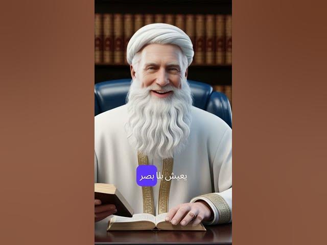 Video thumbnail for يمكن للإنسان أن يعيش بلا بصر #خواطر_دينية #معلومات_دينية #اكسبلور_فواو #صلوا_على_النبي #الله