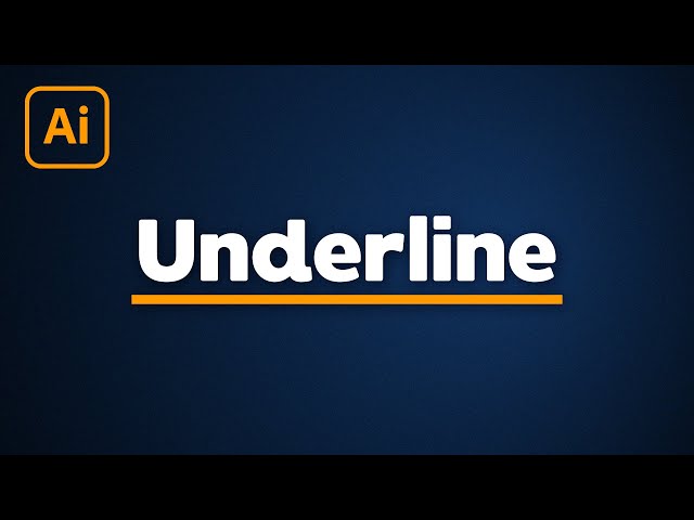 Underline Superscript Illustrator How to Underline Text in Illustrator