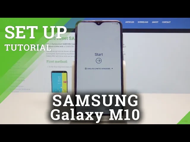 Video thumbnail for How to Set Up SAMSUNG Galaxy M10 – Configuration Process