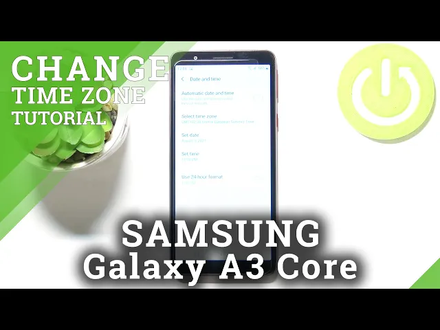 Video thumbnail for How to Set Up Date & Time in SAMSUNG Galaxy A3 Core – Time Settings