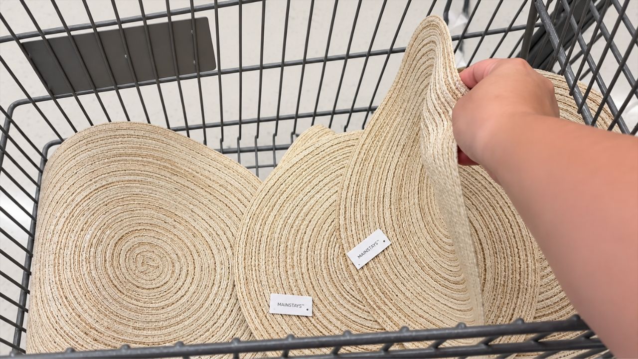 Video thumbnail for Everyone Will Be Buying Walmart Placemats For This Genius Living Room Idea
