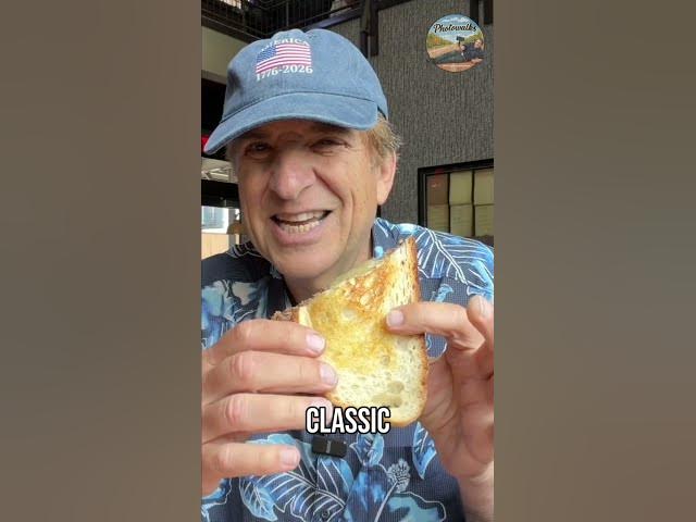Video thumbnail for Burger Heaven: This Greyhound Station Patty Melt is INSANE! #shorts