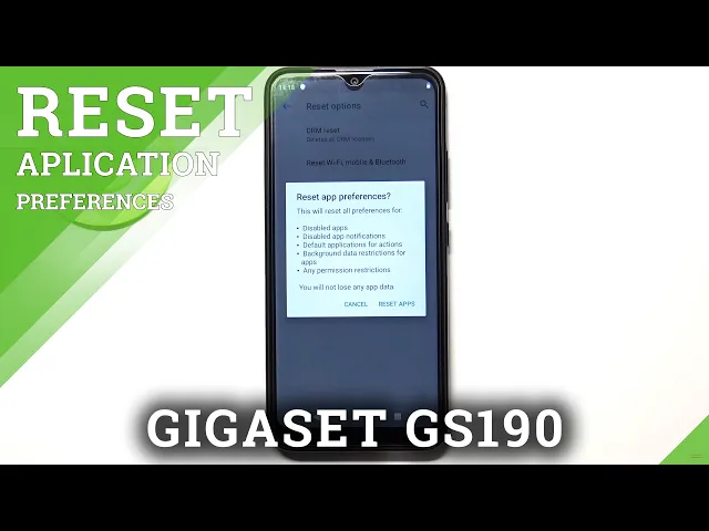 Video thumbnail for Reset App Preferences – GIGASET GS190 and Programs Managing