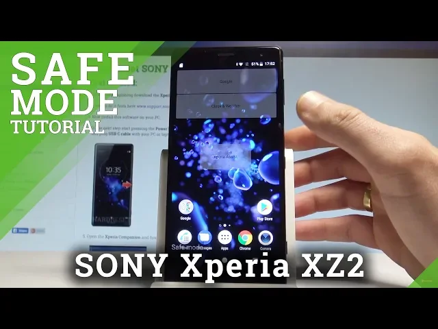 Video thumbnail for How to Enter Safe Mode on SONY Xperia XZ2 - Exit Safe Mode |HardReset.Info