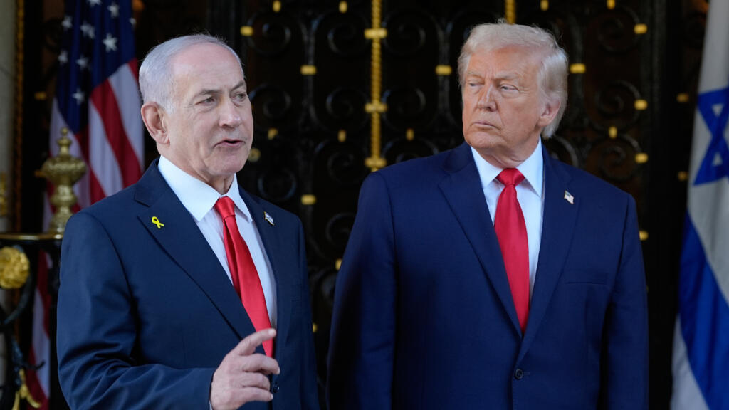 Video thumbnail for Netanyahu praises 'excellent' meeting with Trump in first since Iran war