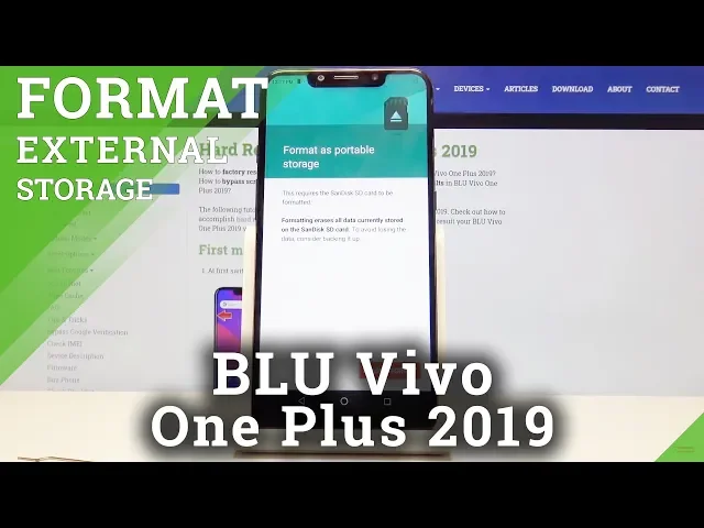 Video thumbnail for How to Format SD in BLU Vivo One Plus 2019 – Restore Memory Card