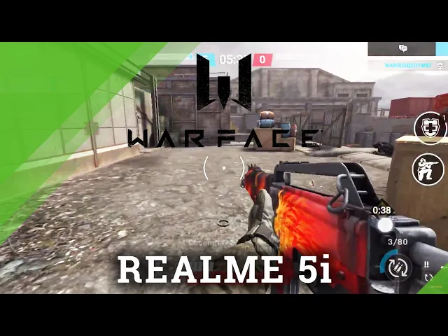 Video thumbnail for Realme 5i Warface: Global Operations (Screen Record) - Short Gameplay and Gaming Experience Test