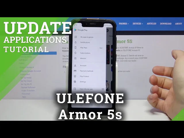 Video thumbnail for How to Update Apps in ULEFONE Armor 5s – Find Newest Apps Versions