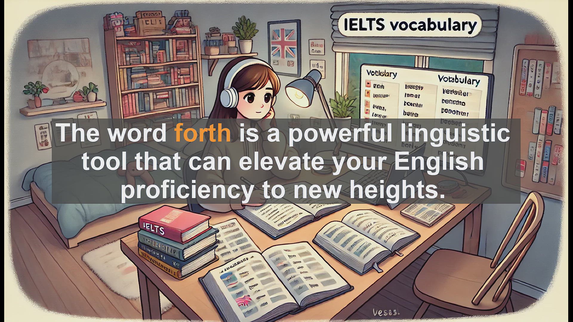 'Video thumbnail for 5000 Must Know IELTS 8.0 Vocabulary - Master 'Forth' for IELTS Success: Boost Your English Proficiency'