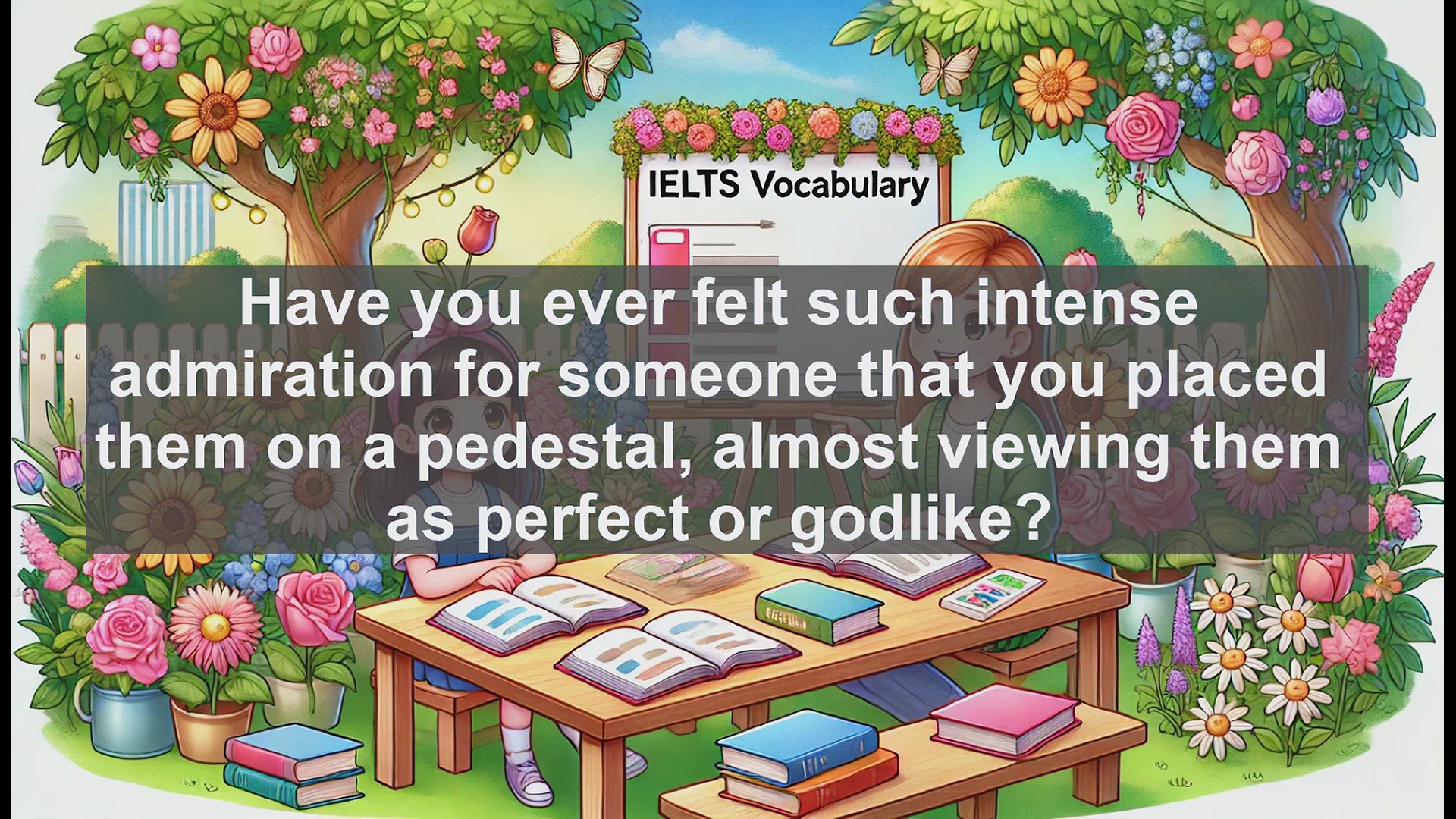 'Video thumbnail for 5000 Must Know IELTS 8.0 Vocabulary - Understanding the Word 'Idolize': Meaning, Usage, and Common Mistakes'