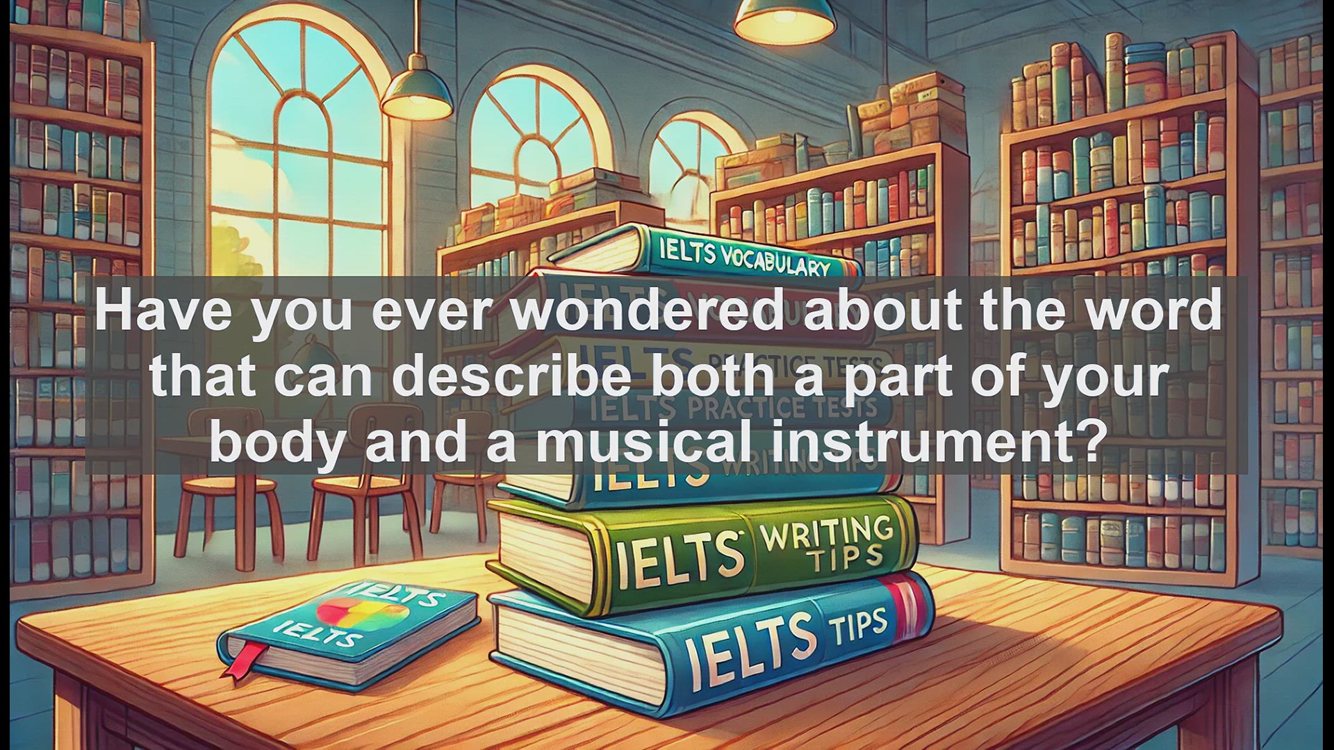 'Video thumbnail for 2500 Must Know IELTS 6.5 Vocabulary - Exploring the Word 'Organ': Multiple Meanings for IELTS Success'